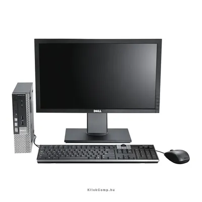 DELL Optiplex 7010 Desktop számítógép Intel Core i5 3470 3.2-3.6GHz, 6MB, Intel HD 2500, 1x4GB, 500GB 7.2 , W7Pro HU 64, W8.1 lic, DVD+ -RW, USB Optical mouse, USB UK keyboard, 3y NBD CA004D70108DT-11 fotó
