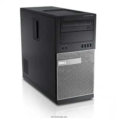 DELL Optiplex 9020 Mini-Tower számítógép Intel Core i7 4770 3.4-3.9GHz, 8MB, AMD HD 8570 1GB, 2x4GB, 2x 1TB , W7Pro HU 64, W8.1 lic, DVD+ -RW, USB Optical mouse, USB HU keyboard, 3y NBD CA020D9020MT11-11 fotó