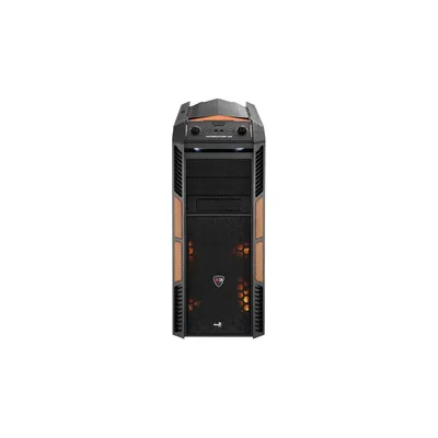 Számítógépház Midi-Tower Fekete Narancs Aerocool Xpredator X3 CAAC143 fotó