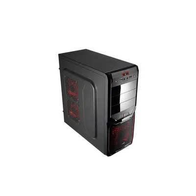 Számítógépház Midi Aerocool V3X Devil Red Edition CAAC167 fotó