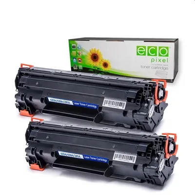 HP CE285A CB435A CB436A utángyártott fekete toner 2000 oldal CB435_CB436_CE285 fotó