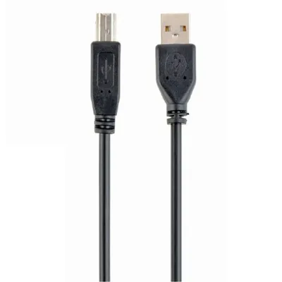 USB nyomtató-kábel 1m USB2.0 A-B apa anya Gembird - CCP-USB2-AMBM-1M fotó