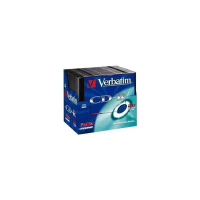 CD DISK VERBATIM 700MB 52x vékony tok 