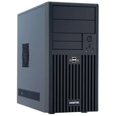 Számítógépház 350W mATX 12 cm ventillátor fekete ház CHIEFTEC CD-01B-B-350 fotó