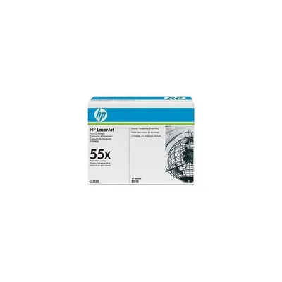 HP 55X fekete nagykapacitású toner CE255X fotó