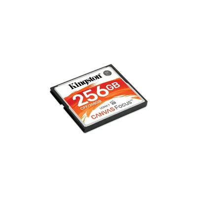 Memória-kártya 256GB Compact Flash Kingston Canvas Focus CFF_256GB fotó