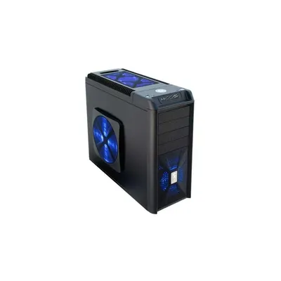 DRAGON mATX,ATX,EATX fekete 3+3 év gar. CH07BB fotó