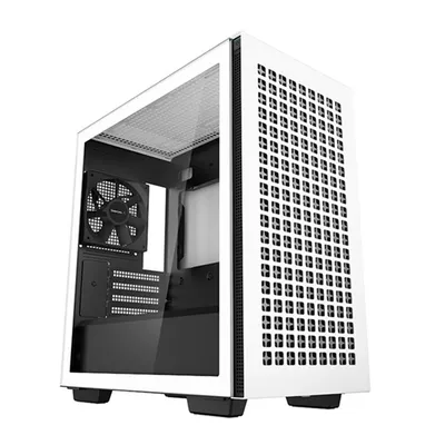 Számítógépház mATX ház DeepCool CH370 WHITE MidTow