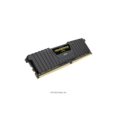 4GB DDR4 memória 2400MHz C14 Corsair Vengeance LPX Black CMK4GX4M1A2400C14 fotó