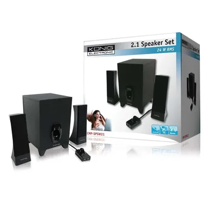 2.1 hangszórópá 24 W RMS CMP-SPSW21 fotó