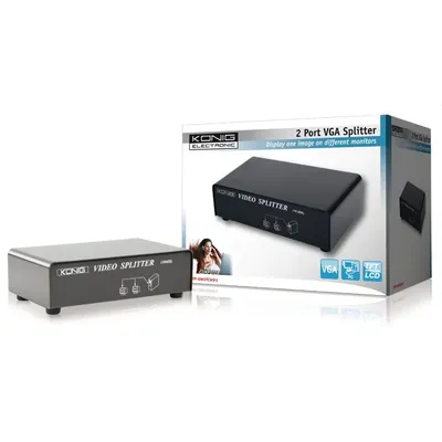 VGA Elosztó 2-Port Fekete CMP-SWITCH91 fotó