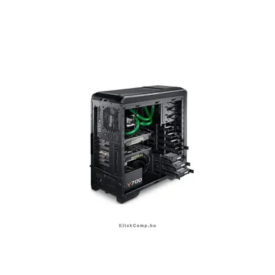 Számítógépház fekete ATX ház COOLER MASTER CM 690 III nVidia Edition táp nélküli CMS-693-GWN1 fotó