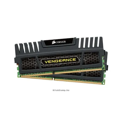 4GB DDR3 Memória Kit 2x2GB 1600MHz 1.5V CORSAIR Vengeance CMZ4GX3M2A1600C9 fotó