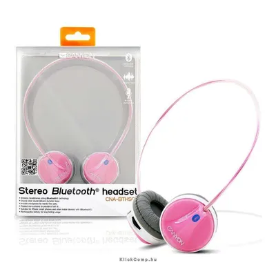 Bluetooth Headset, pink color CNA-BTHS02P fotó