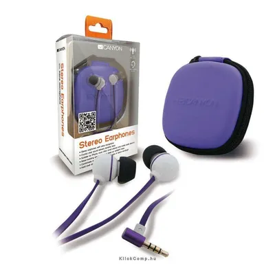 fülhallgató CANYON CNA-SEP04W fotó