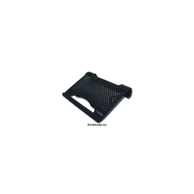 Notebook Cooler 1 x 80mm, 2500 RPM, 23.3dB, 18 CFM, Aluminum Panel, Black, for up to 10&#34; CNP-NS5B fotó