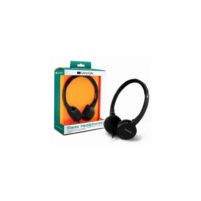 Fejhallgató CANYON Stereo Headset (2 év gar) - Már nem forgalmazott termék CNRHP04NB fotó