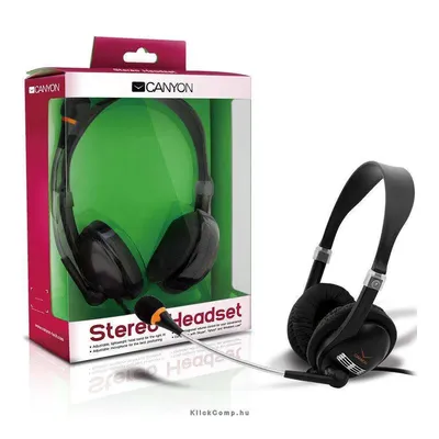 Headset CANYON CNR-HS01NB fotó