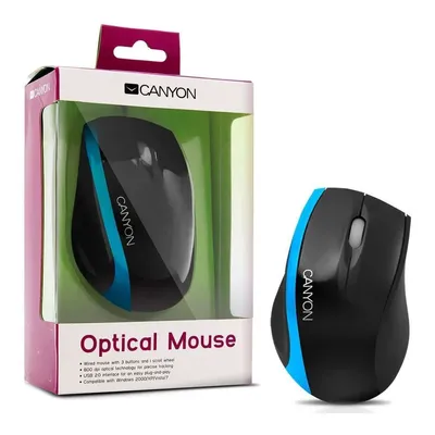 Mouse Canyon optikai egér  black blue - Már nem forgalmazott termék CNR-MSO01N fotó