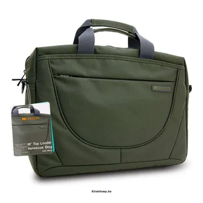 Laptop Case Top loader for 16" Notebook, Olive Green CNR-NB29 fotó