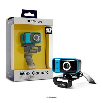 Web Camera CNR-WCAM920 2Mpixel, 1 4", CMOS, USB 2.0 Black Blue CNR-WCAM920HD fotó
