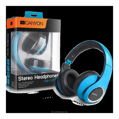 Fülhallgató CANYON CNS-CHP3BL fotó