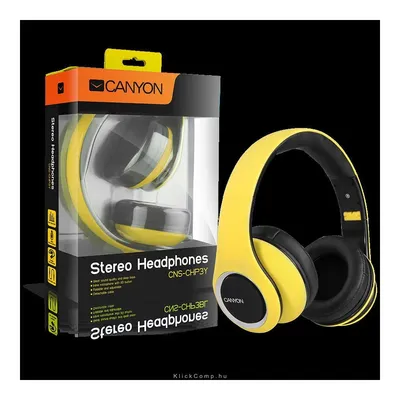 Fülhallgató CANYON CNS-CHP3Y fotó