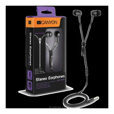 fülhallgató fekete CNS-TEP1B fotó