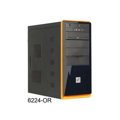 6224-OR 450W 8 cm fekete-narancs ATX ház 2 év CODEGEN44519 fotó