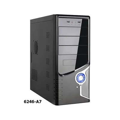 6246-A11 450W 8 cm fekete-ezüst ATX ház 2 év CODEGEN44520 fotó