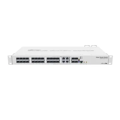 MikroTik CRS328-4C-20S-4S+RM 20xSFP port 4xSFP+ port 4 Combo (SFP/GbE LAN) port Rackmount Cloud Router Switch CRS328-4C-20S-4S-RM fotó