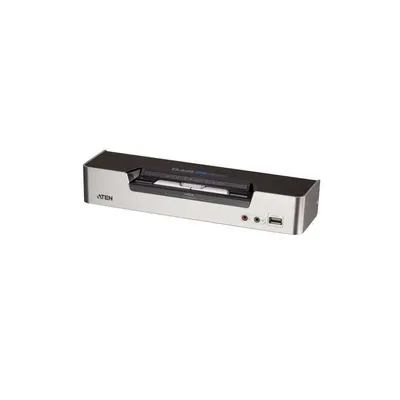 KVM switch 2PC USB 2.0 DVI Dual View CS1642 fotó