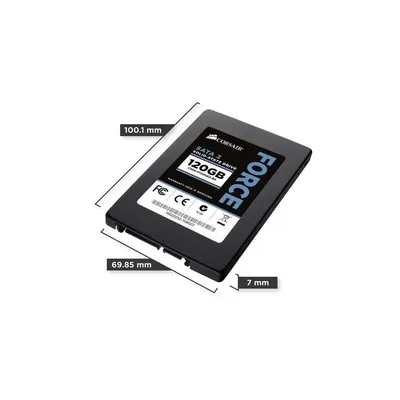 SSD 120GB Force Series 3 Read 550Mb s, Write 510Mb s Notebook UPG KIT CSSD-F120GB3A-NB fotó