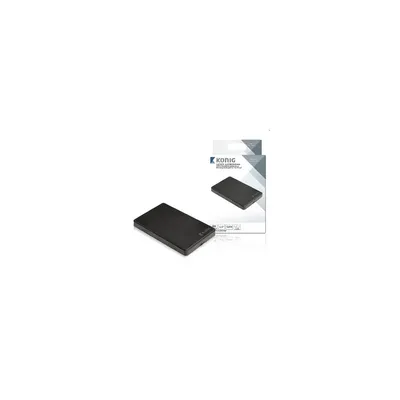 HDD ház 2.5" USB2.0 SATA külső merevlemez ház - CSU2HDE25S100 fotó