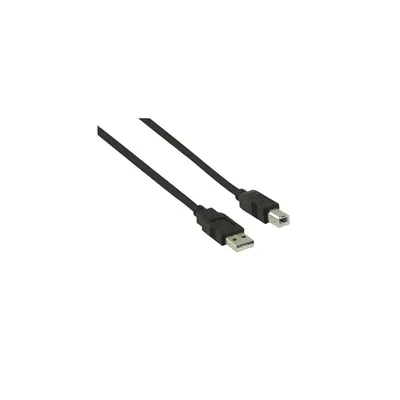 USB nyomtató-kábel USB 2.0 1,8m fekete premium A B CU-201-B-1.8 fotó
