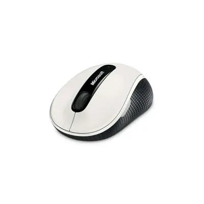 Microsoft Wireless Mobile Mouse 4000 Mac Windows USB PortER EN HU Dove White Ravel D5D-00117 fotó