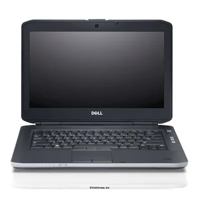 DELL Latitude E5430 14.0" laptop HD 1366x768, Ci3-3110M 2.4GHz, 4GB 1333MHz DDR3, 500GB SATA, DVD+ -RW, WiFi, BT, HD cam., Fingerprint reader, Backlit Keyb. 3Y NBD DE5430-ASHU17-11 fotó