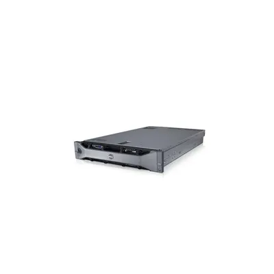 DELL szerver PE R710 1x 6C Xeon E5645 2,4GHz, 3x4GB, NoHDD HP, H700 1GB, DVD-RW, iDRAC6 Ent., RPSU, Sín és Arm. 1 év általános jogszabály szerint + 4 év gyártó által biztosított helyszíni gara DELLPEPROR710R5 fotó