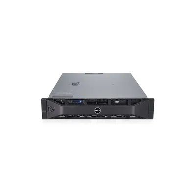 DELL szerver PE R510 2x 6C X-E5645 2,4GHz, NoRAM, NoHDD 8x3,5" HP, H700 1GB, DVD-RW, iD6 Ent., RPS, Rack és Arm. 1 év általános jogszabály szerint + 4 év gyártó által biztosított helyszíni gar DELLPESR5106CL2 fotó