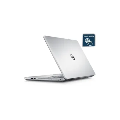 DELL Inspiron 7746 notebook 17.3&#34; FHD Touch i7-5500U 16GB 1TB GT845M-2GB Windows 8.1 64bit Aluminium ezüst DELL-7746_176452 fotó