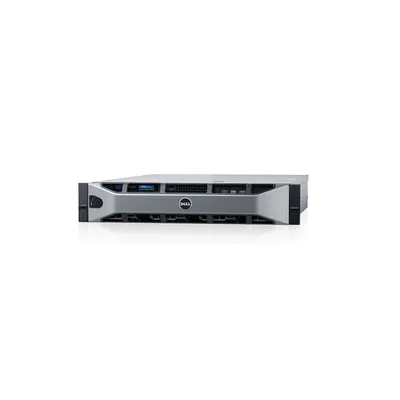 Szerver DELL Poweredge R530, 1x 6C E5-2620v3, 2x8GB, 2x300GB SAS 10k, iD8 Ent. 8GB vF. + 1x8GB SD, RPS, Sín+Arm, 8x 3.5" Hot-Plug DELL-PE-R530-178284 fotó