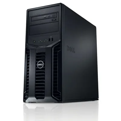 DELL szerver PE T110 II. 4C X E3-1230 3,2GHz, 1x4GB, NoHDD 2,5" Cab, H200, DVD-RW, iD6 Emb, KB. 1 év általános jogszabály szerint + 4 év gyártó által biztosított helyszíni garancia DELL_PE_T110_139735 fotó