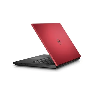 DELL notebook Inspiron 3542 15.6&#34; HD, Intel Pentium 3558U 1.70GHz, 4GB, 500GB, DVD-RW, Intel HD 4000, Linux, 4cell, piros DELL-Q3_12_LP_172516 fotó