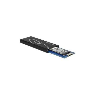 HDD Ház M.2 NGFF SSD (2280, 2260, 2242, 2230) -> USB 3.1 DELOCK-42570 fotó