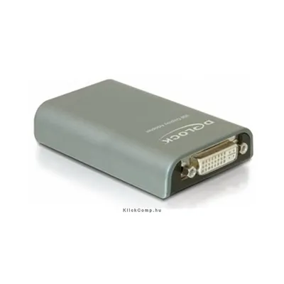 USB 2.0 to DVI – VGA – HDMI Adapter DELOCK-61787 fotó