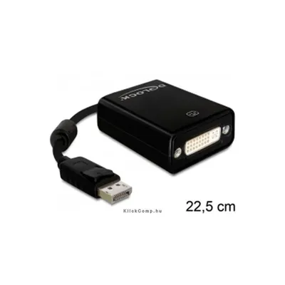 Adapter Displayport apa > DVI 24+5 anya Delock DELOCK-61847 fotó