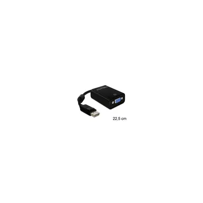 Adapter Displayport apa > VGA 15 pin anya Delock DELOCK-61848 fotó