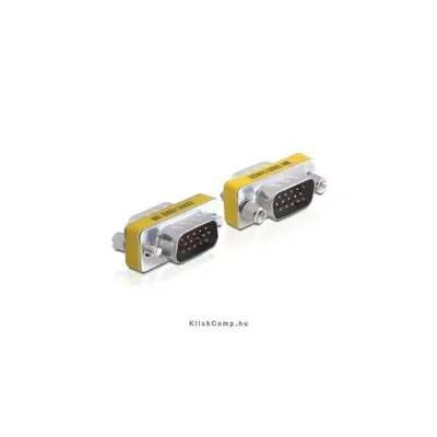 Adapter Gender Changer VGA male-male Delock DELOCK-65010 fotó