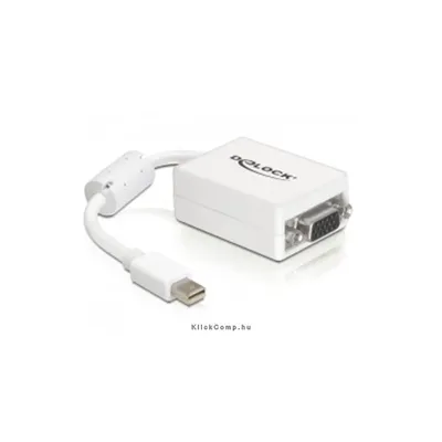 Adapter mini Displayport > VGA 15 pin female Delock DELOCK-65130 fotó