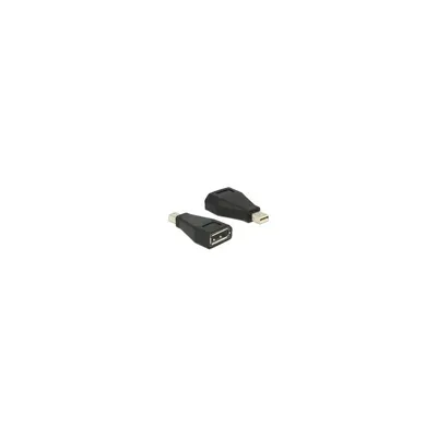 Adapter Displayport mini male > Displayport female DELOCK-65238 fotó